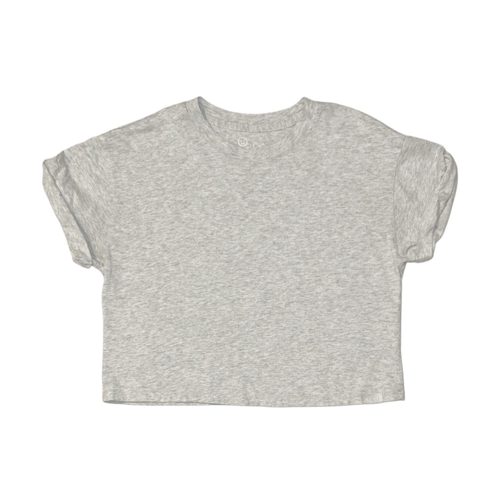 GILLY HICKS Women's Grey Short Sleeve Shirt